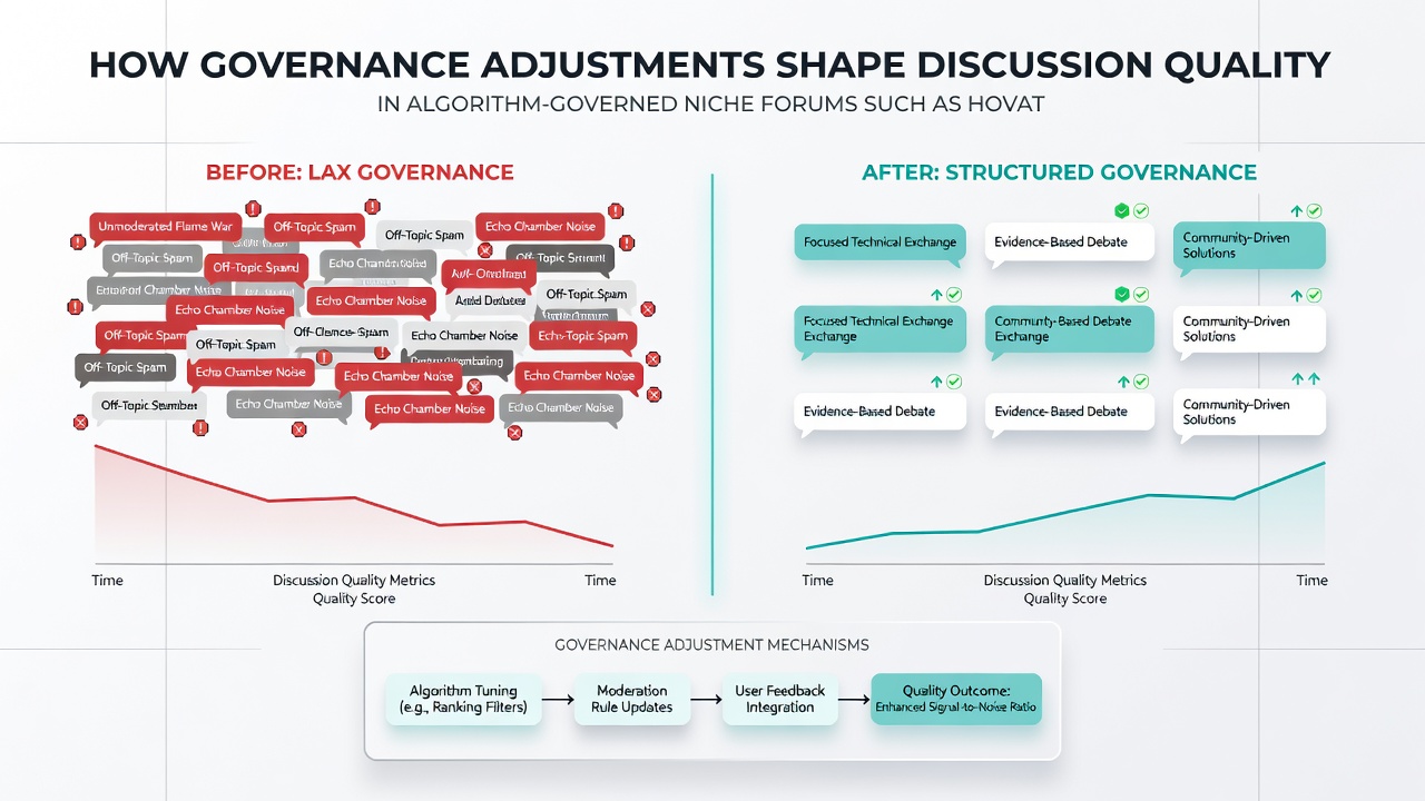 Impact of rule changes on forum engagement metrics